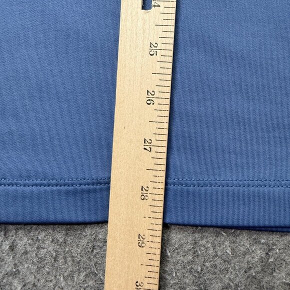 Vineyard Vines Performance 1/4 Zip Pullover Men M Blue 44" x 29" Long Sleeve - Picture 14 of 16